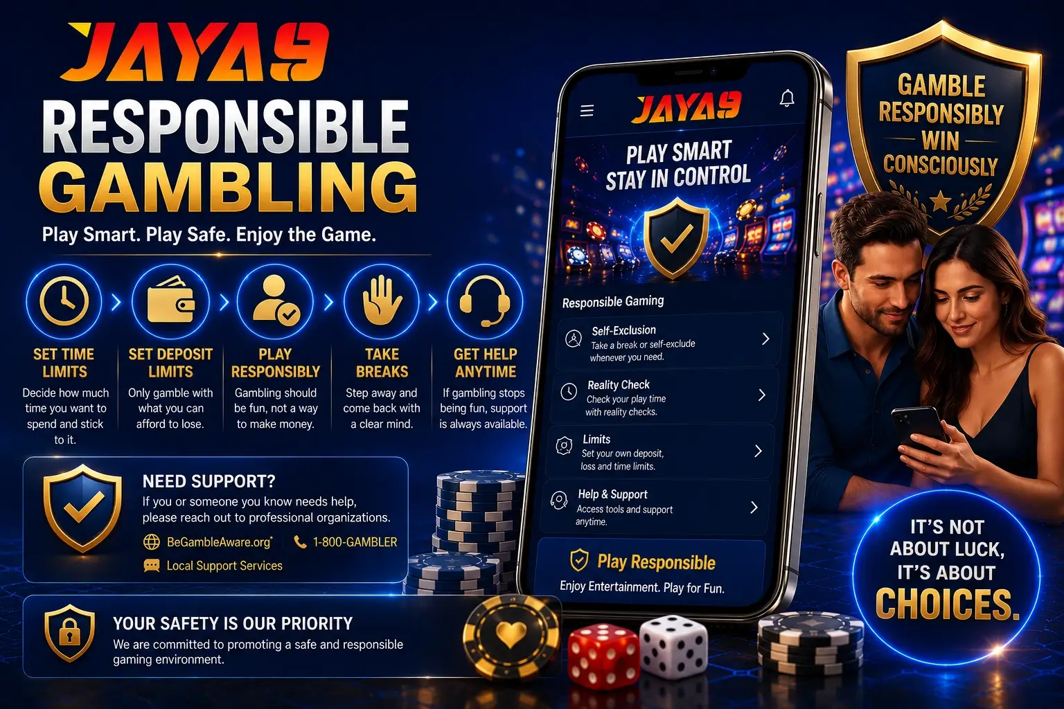 jaya9 responsible gambling